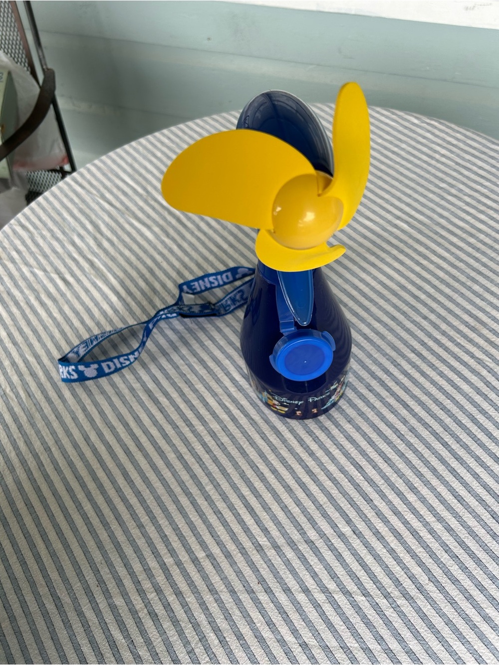 Walt Disney Parks Misting Water Spray Bottle Fan with Lanyard - Picture 9 of 11